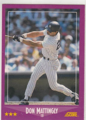 1988 SCORE BASEBALL #1-250 YOU-PICK - Image 1 of 4