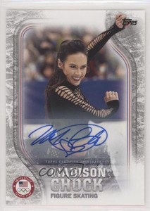 2018 US Olympic & Paralympic Team and Hopefuls /50 Madison Chock Rookie Auto RC