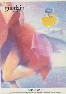 Publicité papier glacé - advertising paper - Shalimar de Guerlain - Picture 1 of 1