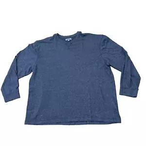 METHOD Lightweight Sweater Mens XXL Blue Grey Preppy CottonKnit Skate Jumper 2XL - Picture 1 of 24