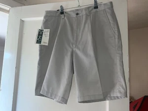 Pantaloncini da golf GTC uomo stone chino taglia 34" nuovi con etichetta - Foto 1 di 2