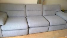 9 foot long large grey sofa - DY13