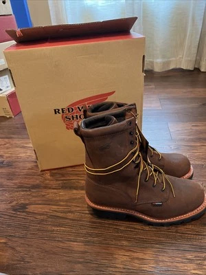 Nuevas Botas Red Wings 616 Talla 11.5 D ~ Impermeable Aislado Peligro Eléctrico Foto 1 de 4