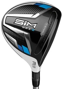 Left Handed TaylorMade Golf Club SIM MAX D 16* 3 Wood Stiff Graphite Value - Picture 1 of 3