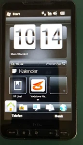Original HTC HD2 Schwarz! Gebraucht! Ohne Simlock! Einwandfrei! - Bild 1 von 6