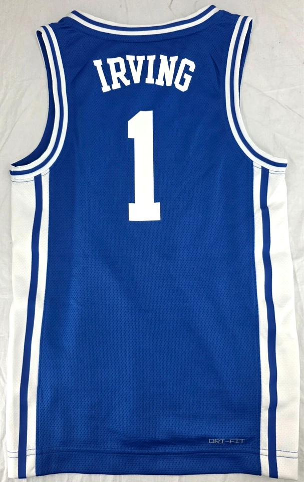 NUEVA Camiseta de Baloncesto Duke Blue Devils #1 Kyrie Irving Nike Dri-Fit Juvenil M Foto 1 de 4