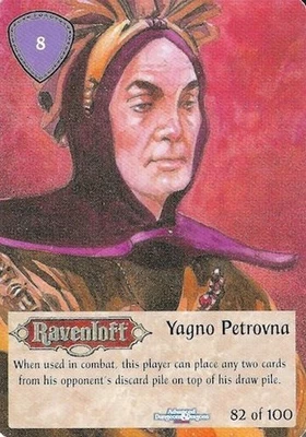 Yagno Petrovna 82/100 - Artifacts Spellfire CCG TSR, Inc. 1995 - Immagine 1 di 4