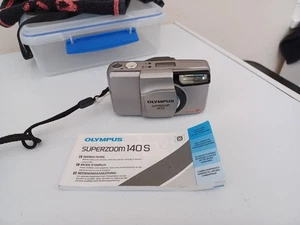 Olympus Superzoom 140S 35mm Film Camera point & shoot, manual. Tested/Working - Picture 1 of 10