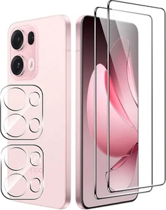 Do Oppo Reno13 Pro 5G Szkło hartowane Ochraniacz ekranu i osłona obiektywu tylnego aparatu - Zdjęcie 1 z 12