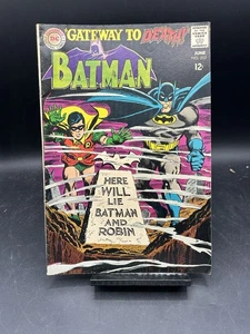 Batman #202 DC Comics Juni 1968 Robin "Gateway To Death" - Bild 1 von 8