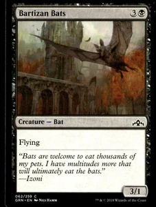2018 Guilds of Ravnica Bartizan Bats Expansion/Common #62 - Picture 1 of 2