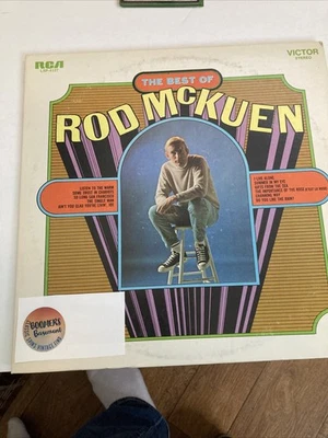 Rod McKuen - The Best of Rod McKuen LP Record 1969 RCA Victor Folk 33 RPM - Image 1 of 4