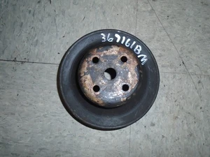 77-80 Chevrolet Water Pump Pulley 2 Groove OEM GOOD GM 367161 BM - Picture 1 of 4