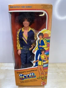 Barbie Doll Scott #1019 Skipper Boyfriend Mattel Open Box 1979 Roller Skates - Picture 1 of 6