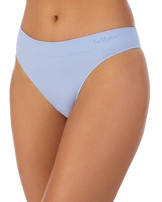 Calcinha Tanga Le Mystere L4764 Feminina Onda Azul Conforto Sem Costura Tamanho XL - Imagem 1 de 3
