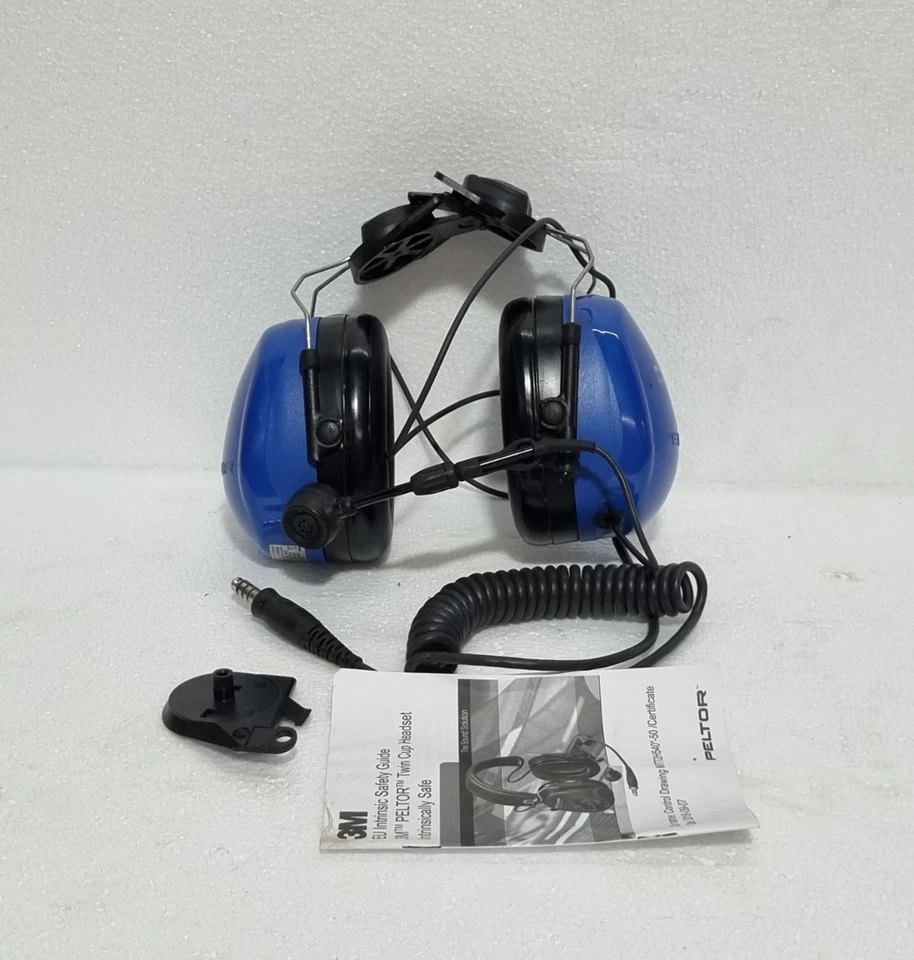 3M PELTOR MT72H540P3E-50-34 HDST ATEX TWN CUPHLMT ATT - Image 1 of 4