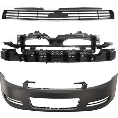 Barra frontal de parachoques amortiguador de impacto delantero para Chevy Chevrolet Impala 2006-2011 Foto 1 de 4