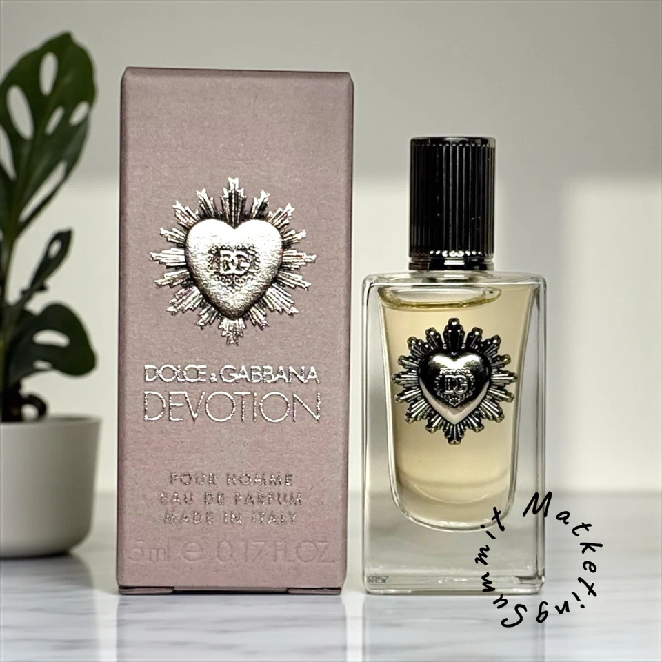 Dolce & Gabbana Devotion Pour Homme EDP 0.17oz Mini Splash Nuevo En Caja Auténtico Foto 1 de 1