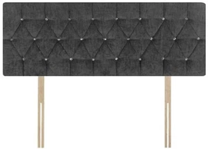 Hermosa cabecera Chenille Chesterfield, cabecera Bloomfield, precio más barato - Imagen 1 de 9