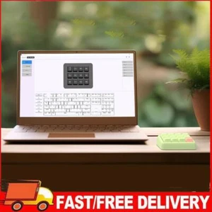 USB-Tastatur mit 12 Tasten, RGB, programmierbare Einhandtastatur zum Arbeiten un - Bild 1 von 9