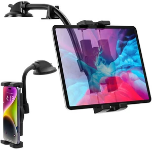 Support de voiture pour tablette téléphone fenêtre de cockpit pour voitur - Photo 1/10
