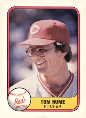 1981 Fleer #211 Tom Hume - Image 1 of 2