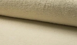 Material de tela para toallas de rizo de algodón de doble cara - ECRU - Imagen 1 de 1