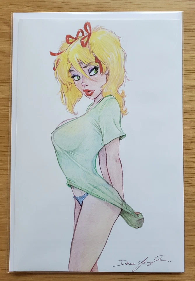 Mandy Sketched! Dean Yeagle Variant Limited to 50 copies! - Image 1 of 1