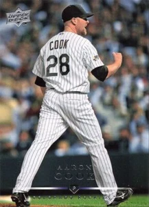 2008 Upper Deck Baseball Aaron Cook Colorado Rockies #485 - Picture 1 of 2