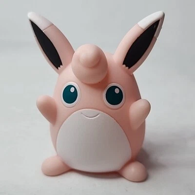 2023 Pokemon Finger Puppet 1.5" Wigglytuff Figure Nintendo Bandai - Image 1 of 3