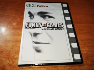 FUNNY GAMES JUEGOS DIVERTIDOS DVD PRECINTADO CAJA FINA 2008 CINE PUBLICO - Imagen 1 de 2