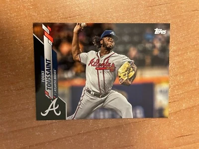 2020 Topps Update - Touki Toussaint - #U-137  Black Parallel #'d /69 BRAVES - Image 1 of 4