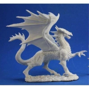Bones Silver Dragon Miniature de Reaper Miniatures RPR 77329 - Imagen 1 de 1