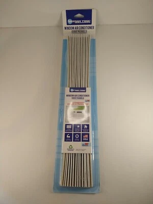 Acordeón pelar y pegar panel lateral aire acondicionado ventana marco trak nuevo en paquete Foto 1 de 3