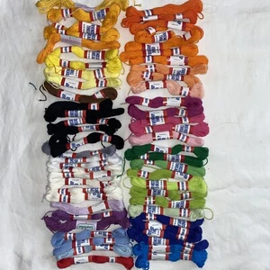 Embroidery Floss Thread bracelets, cross stitch crafts - Picture 1 of 5