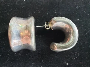 Sterling Silber Creolen Vintage 11,4 g - Bild 1 von 7