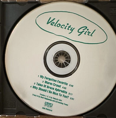 Velocity Girl – My Forgotten Favorite  (US 93, Sub Pop – SUB PROCD#6) Promo-CD - Bild 1 von 2