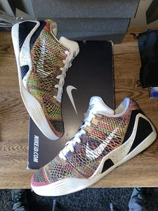 Nike Kobe 9 Elite Multicolor iD Low 2014 RARE Size - 12.5 - Picture 1 of 6