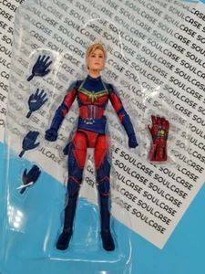 Marvel Legends Captain Marvel Complete from Infinity Saga 2 Pack Gauntlet - Picture 1 of 2