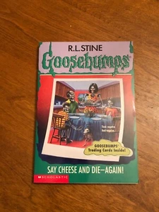 Goosebumps #44 Say Cheese and Die Again! Bookmark 1st Edition 1st Print 1996 - Picture 1 of 9