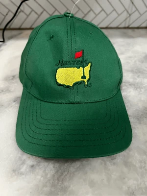 Sombrero de colección Augusta National Masters correa de cuero verde aguja americana Foto 1 de 4