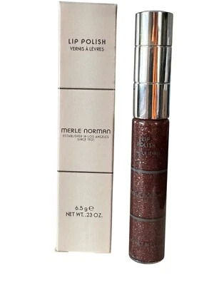 Крем-блеск для губ Merle Norman блеск для губ 6,5 г новый в коробке Downtown коричневый - Изображение 1 из 4