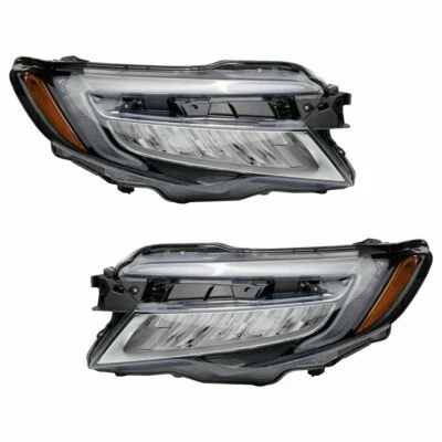 FIT HONDA PILOT 2019-2022 LED HEADLIGHTS HEAD LIGHTS LAMPS W/BULBS PAIR - Image 1 of 4