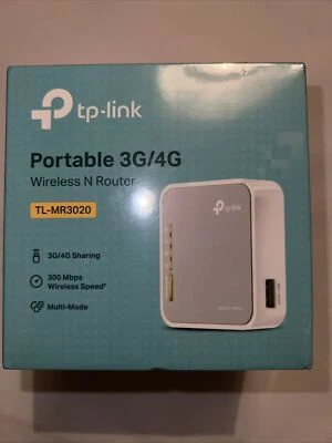 TP-Link TL-MR3020 V3 Portable 3G/4G Wireless N Router - Image 1 of 4