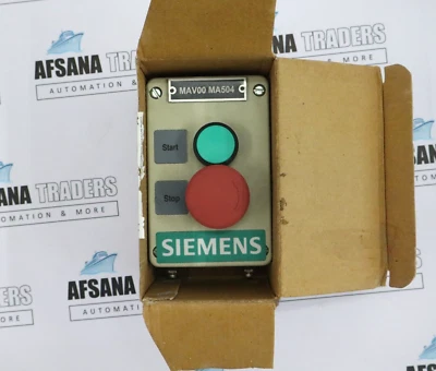 siemens 3sb58 / 3sb5802-8ae3 push-button station - Image 1 of 4