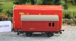 Triang OO 1:76 R.123 Early BR Maroon Horse Box Good+ FNQHobbys MT899 - Picture 1 of 11