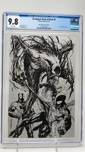 DEADPOOL: BACK IN BLACK #5 CGC 9.8 TYLER KIRKHAM VIRGIN SKETCH VARIANT RARE! - Picture 1 of 2