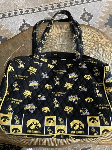 Iowa Hawkeyes NCAA  University of Iowa Stadium Tote Bag Cover