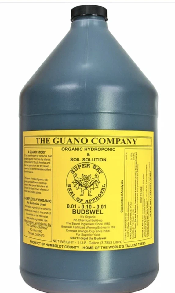 Летучая мышь The Guano Company Guano Budswel | 1 галлон - Изображение 1 из 1