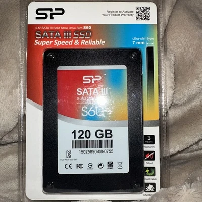 Silicon Power SP SATA III S60 120GB SSD Solid State Drive - Image 1 of 4